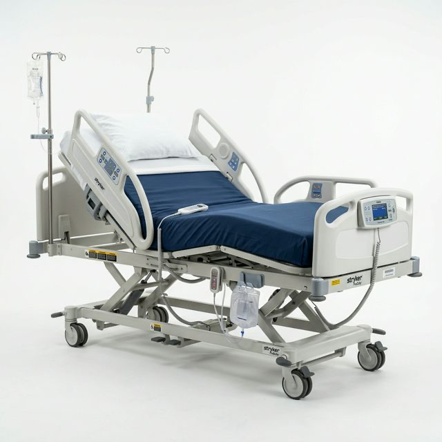 يدوي 2-Function Medical سرير طبي