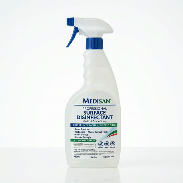 Spray Désinfectant Surfaces Médicales 750ml