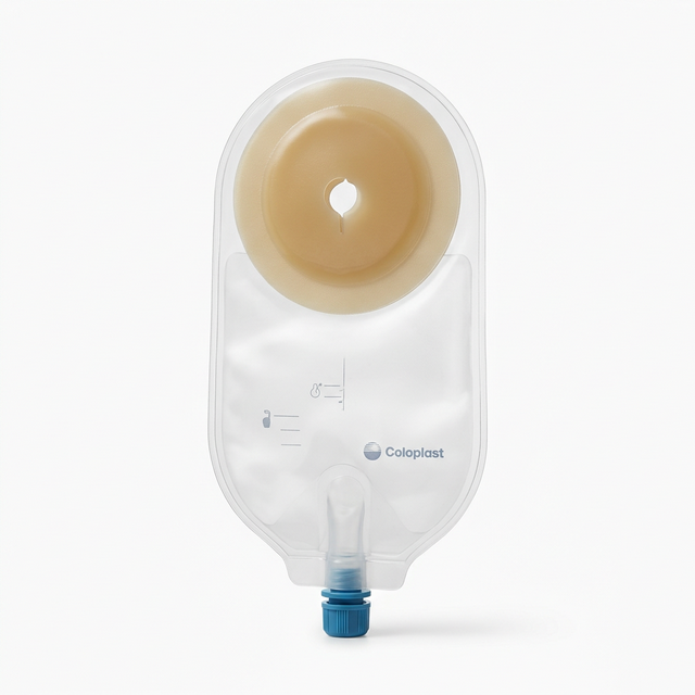 Coloplast One-Piece Pediatric Urostomy Pouch Alterna Transp