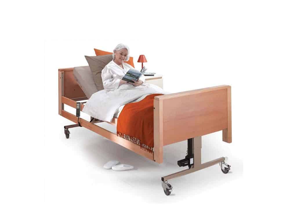 سرير كهربائي Hayden 3 fonctions مع barrières et potence Thuasne