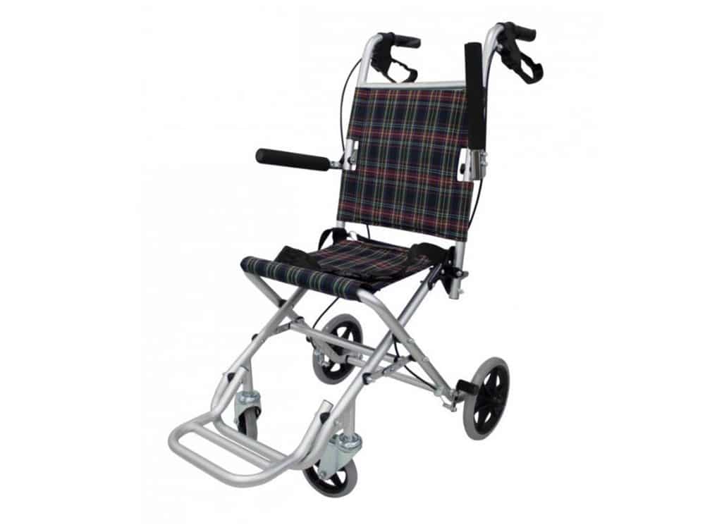 Folding transfer chair, aluminum frame Locamed (ref. L2015)