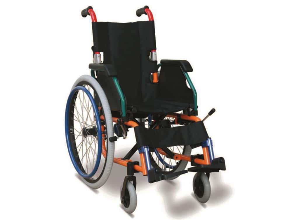 Fauteuil roulant aluminium couleurs Locamed