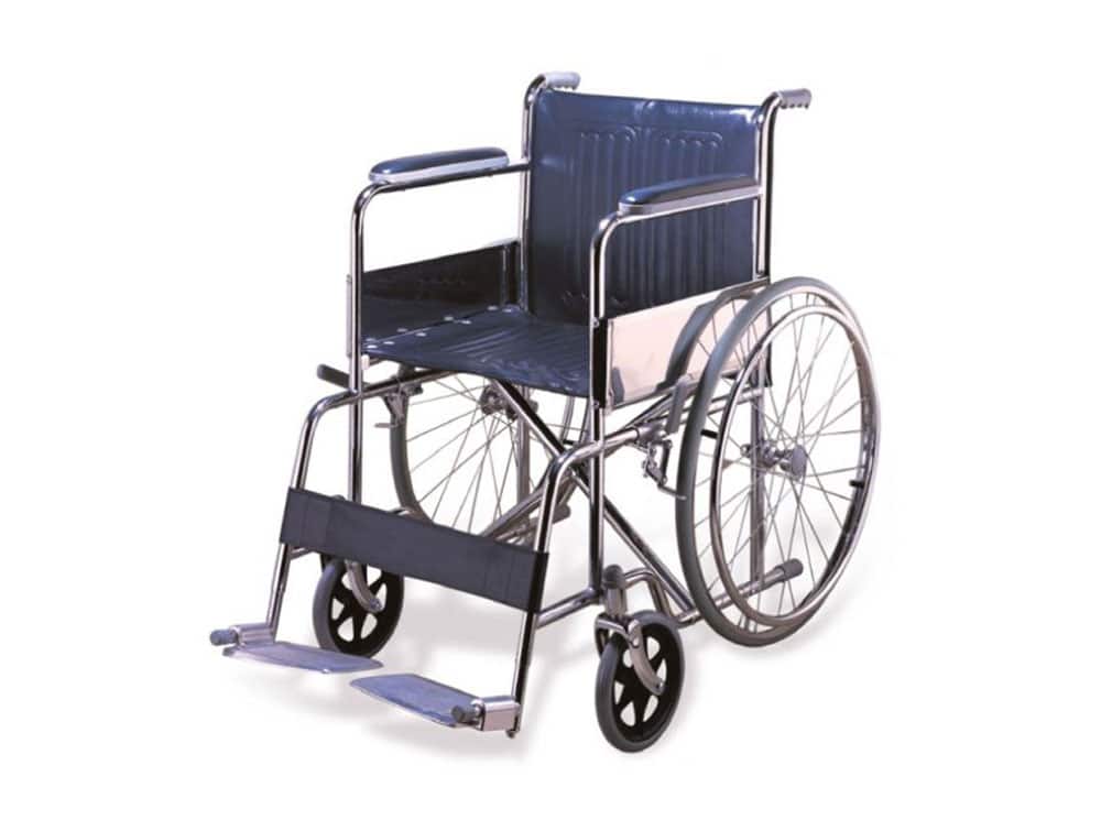 Fauteuil enfant avec reposes pieds fixes Locamed