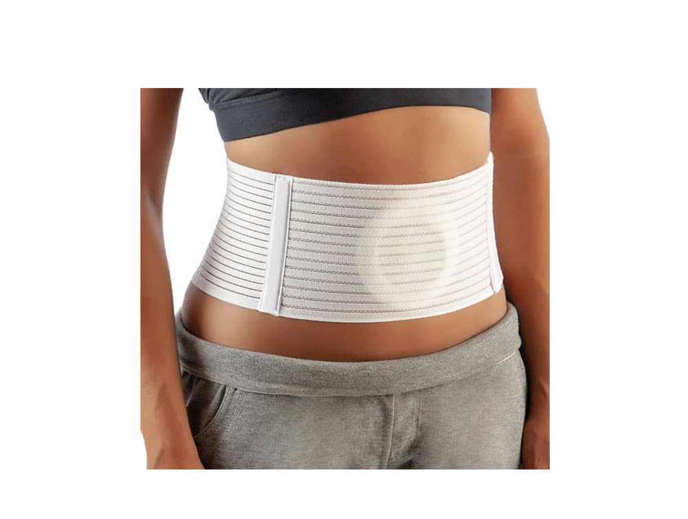 Umbilical hernia belt, adult, removable silicone pad - Bort Medical