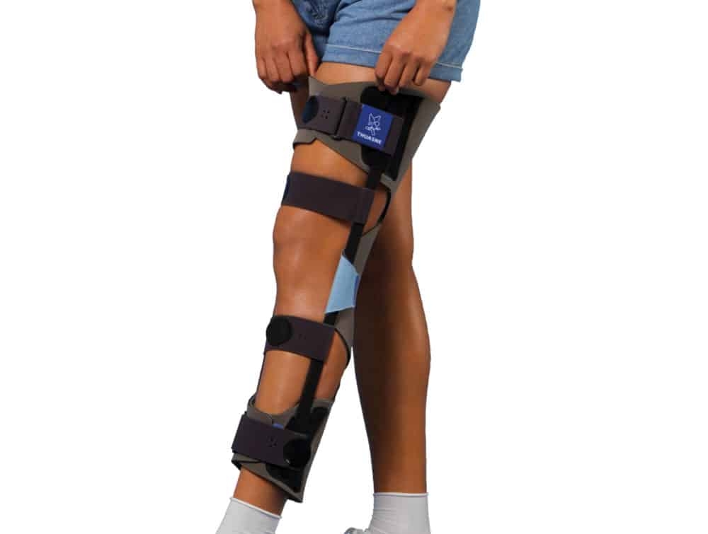 Knee immobilization brace in 0° extension Genuimmo Long Thuasne