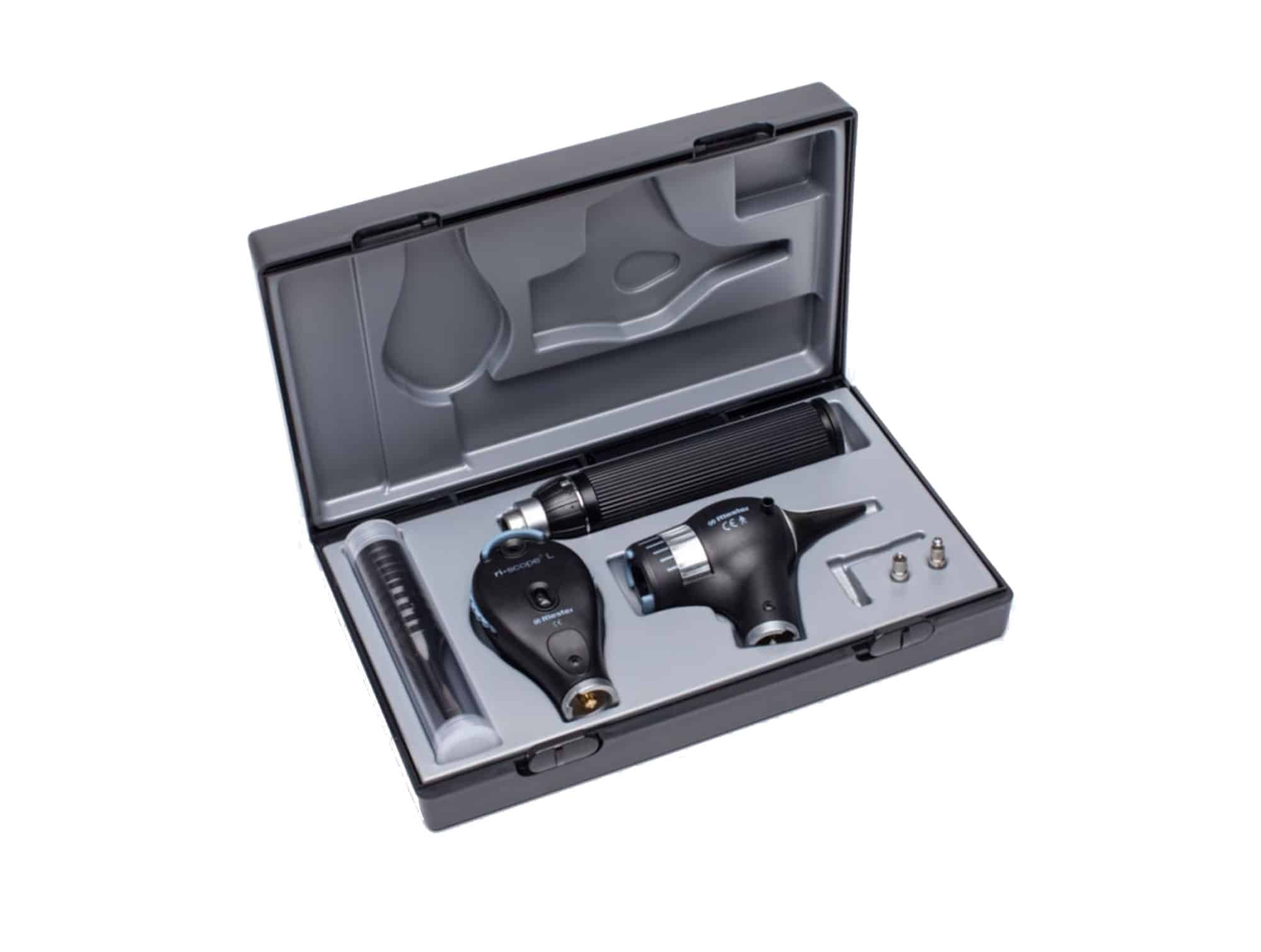 Elite Vue Otoscope Fibre optique Macro en coffret Riester