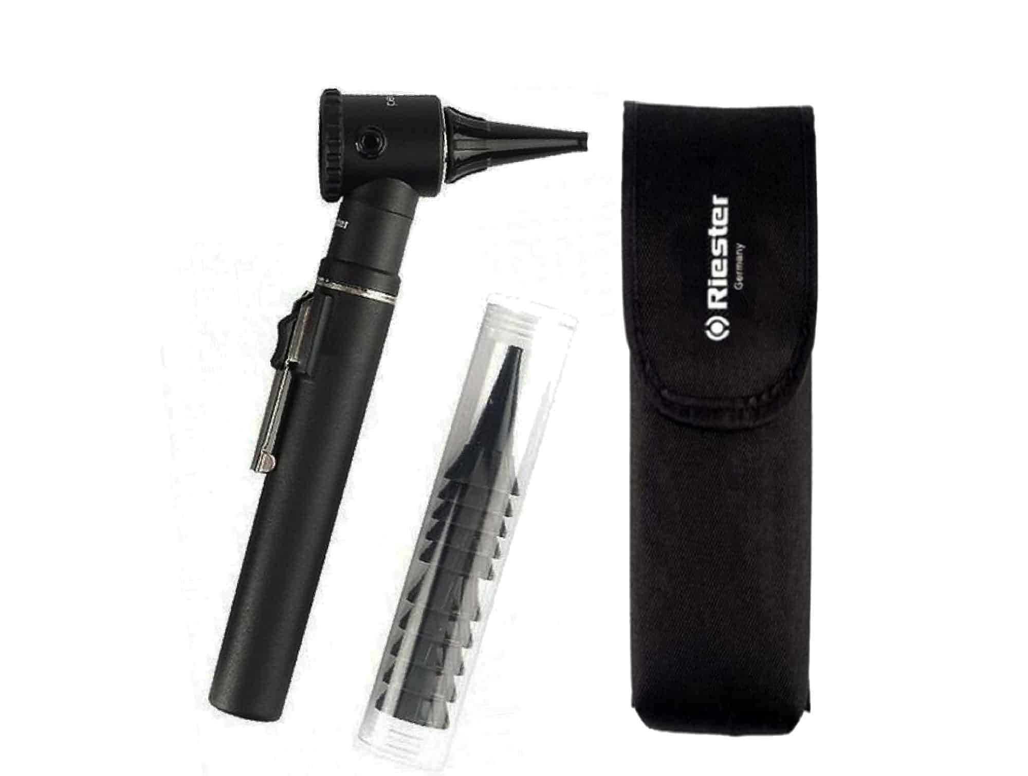 Otoscope pen-scope en pochette Riester