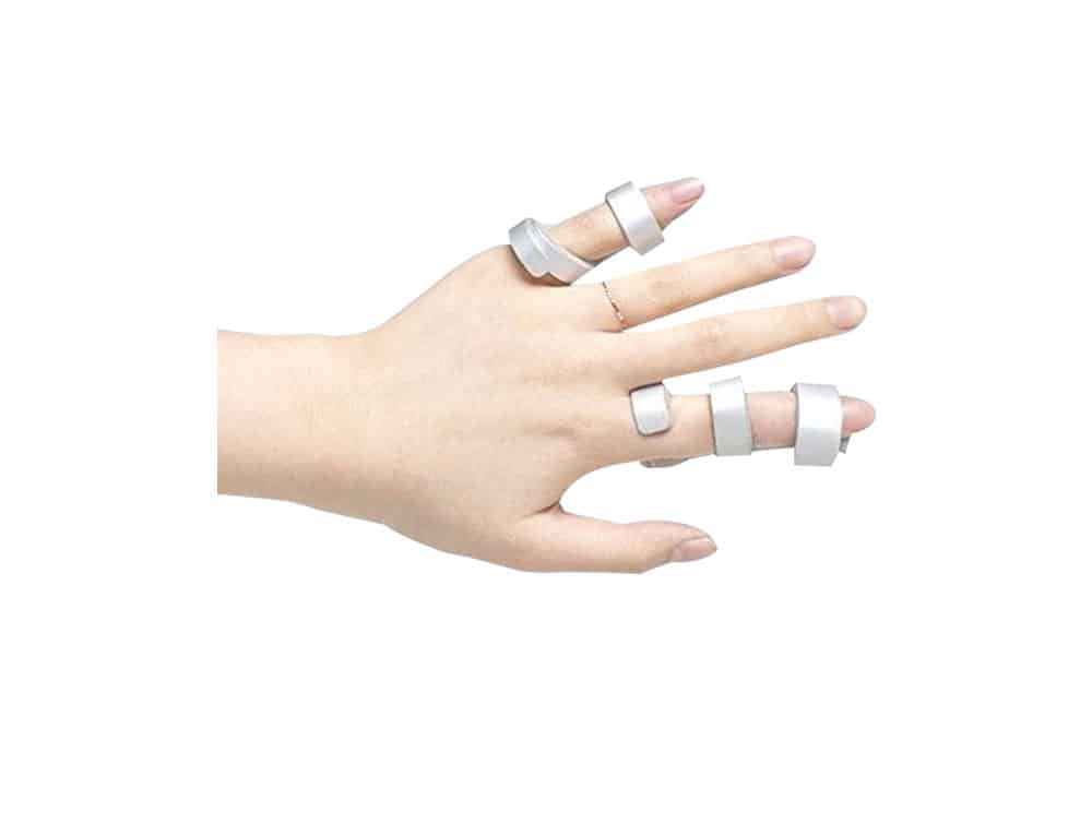 Health Assure Stack finger splint, foam and aluminum (distal or proximal)