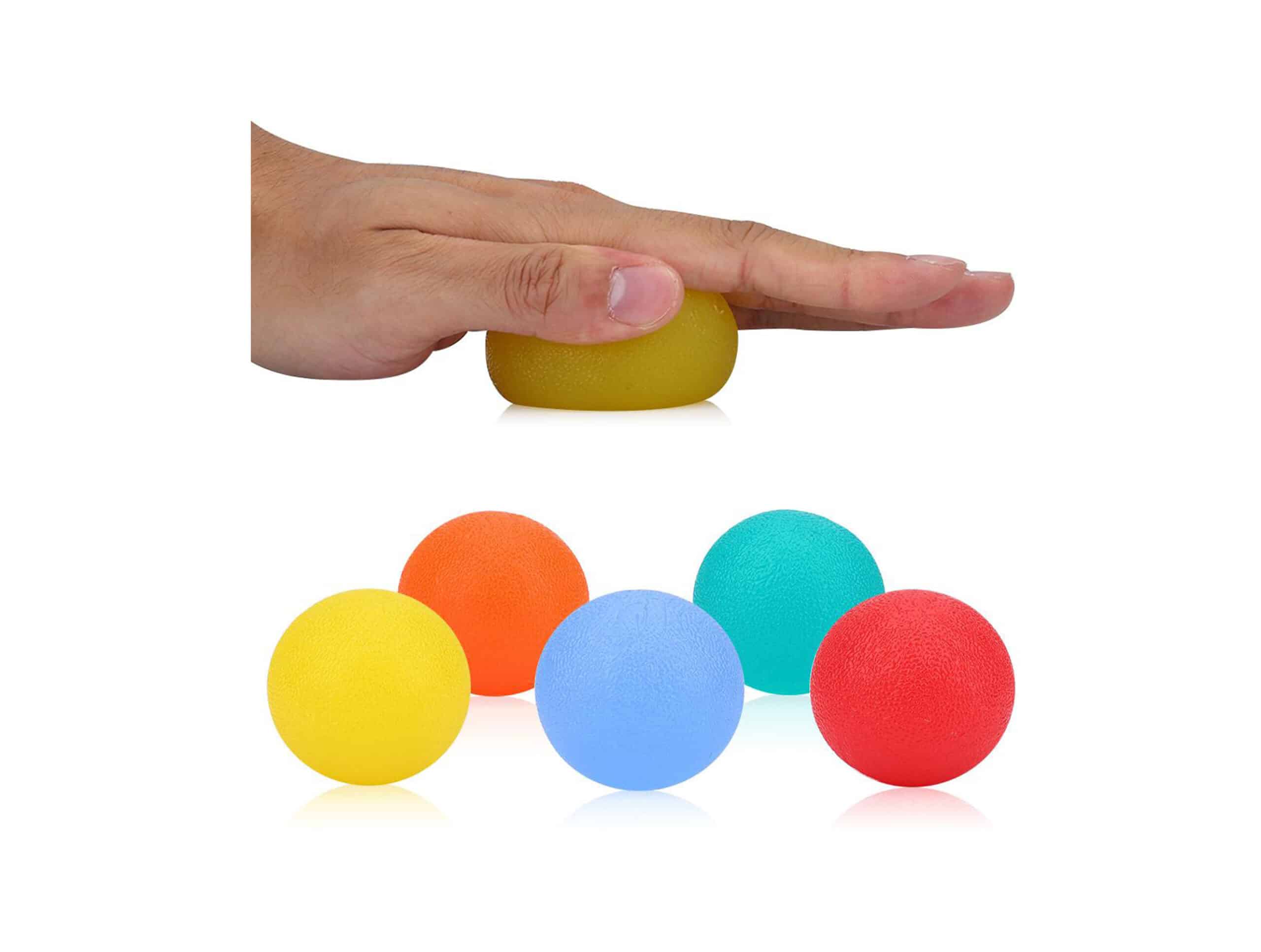 Sidas round gel hand exercise ball (4 resistance levels)