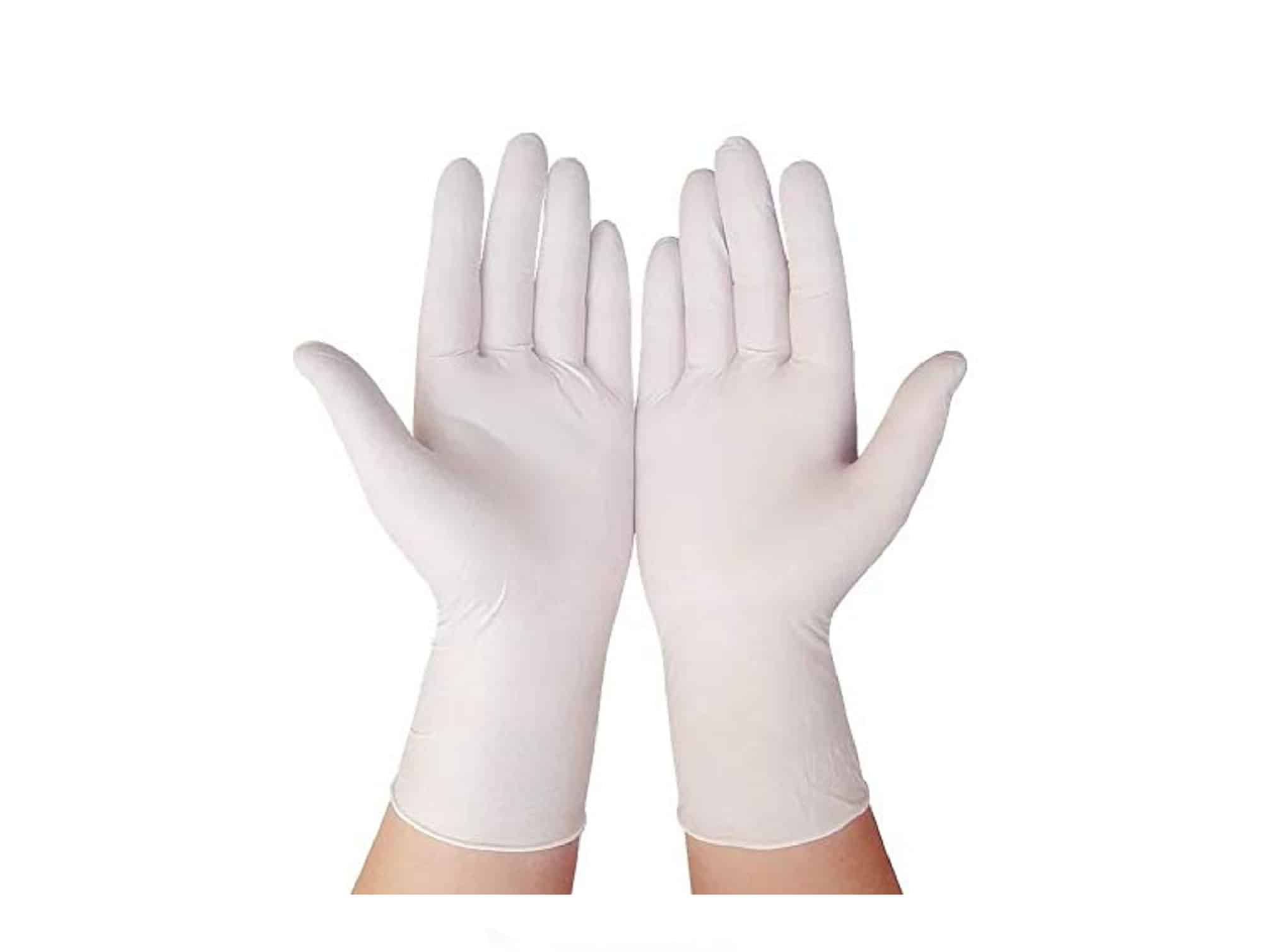 Maxter latex examination gloves, non-sterile, ambidextrous (S, M, L)