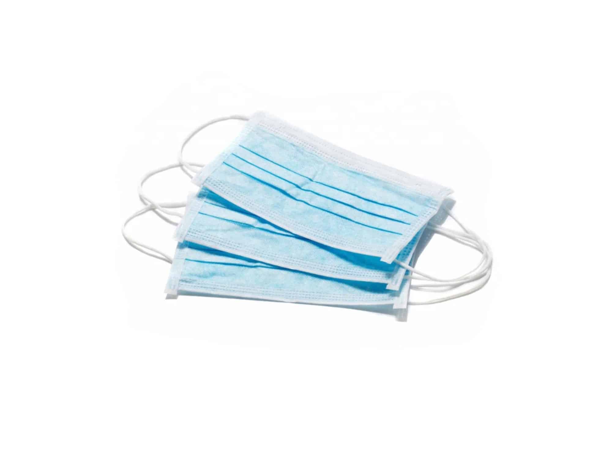 Masque de protection à 3 plis tisse ( 50 unités ) Locamed