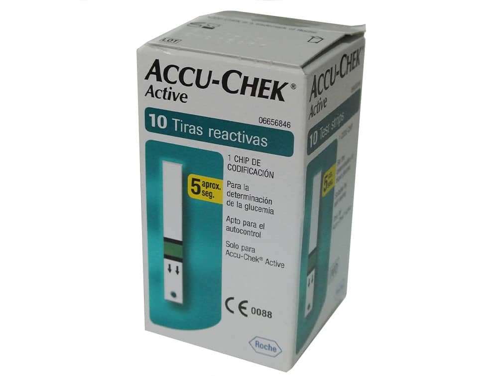 Accu - Chek Active blood glucose test strips (ref. AC6656)