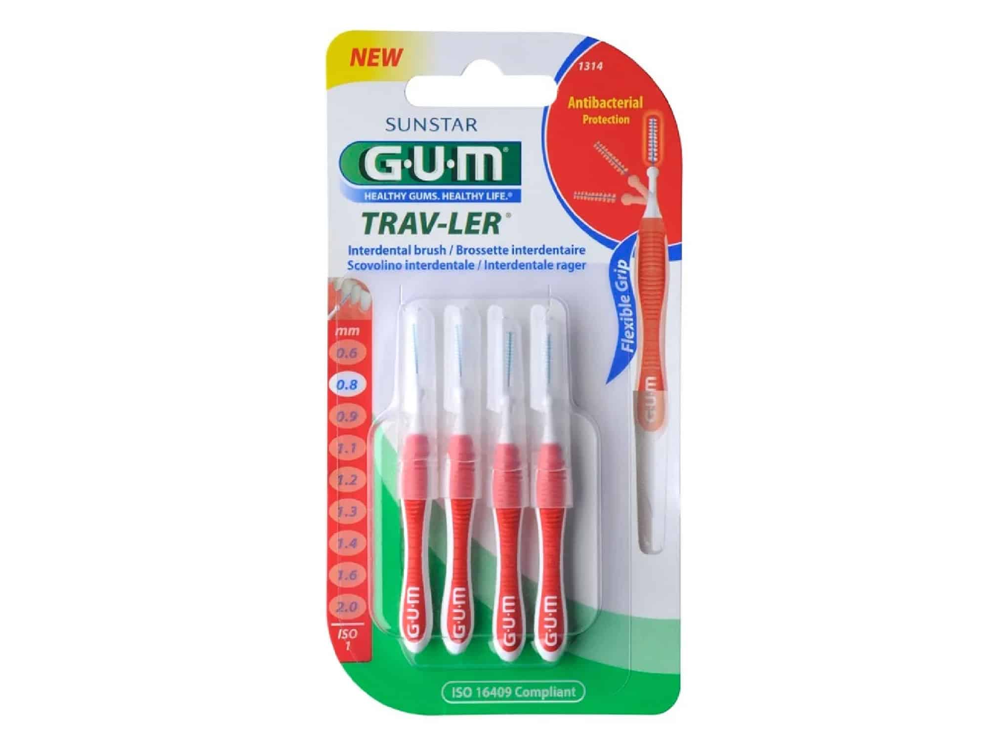 Manche par 4U avec brosette fine (0.8MM) Locamed