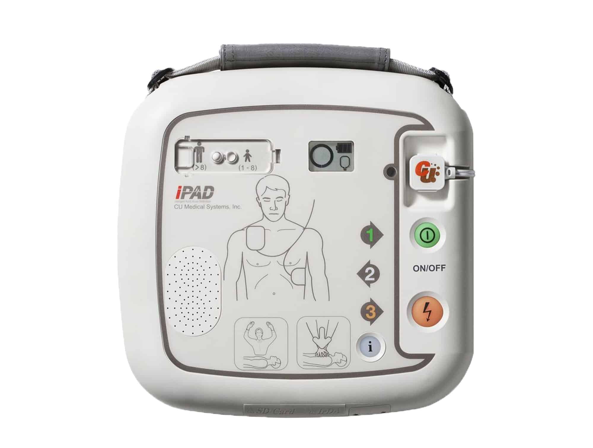 Défibrillateur cardiaque semi-automatique IPAD Locamed