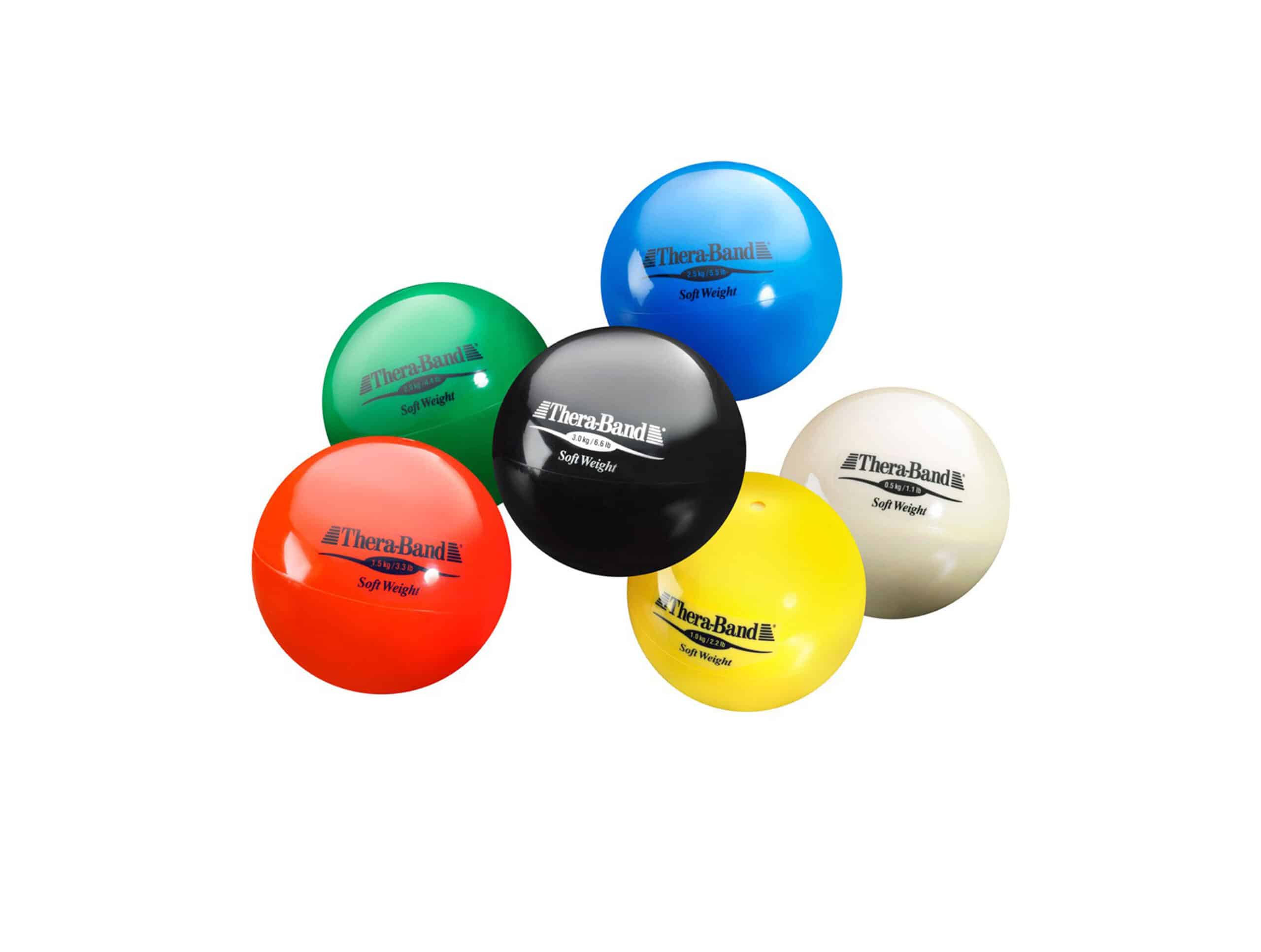 Les poids lestés en PVC Theraband