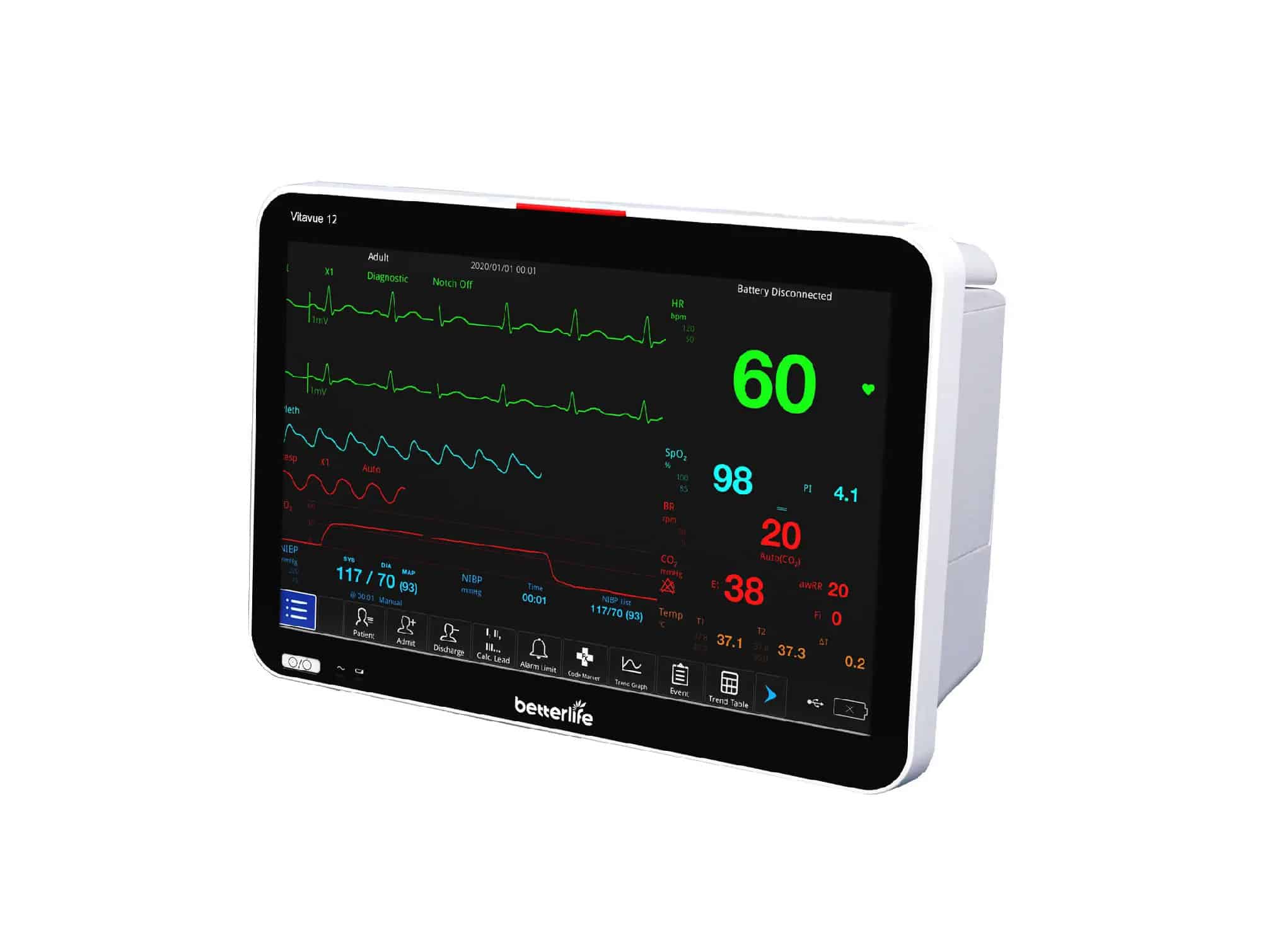 Moniteur patient ECG VITAVUE 12