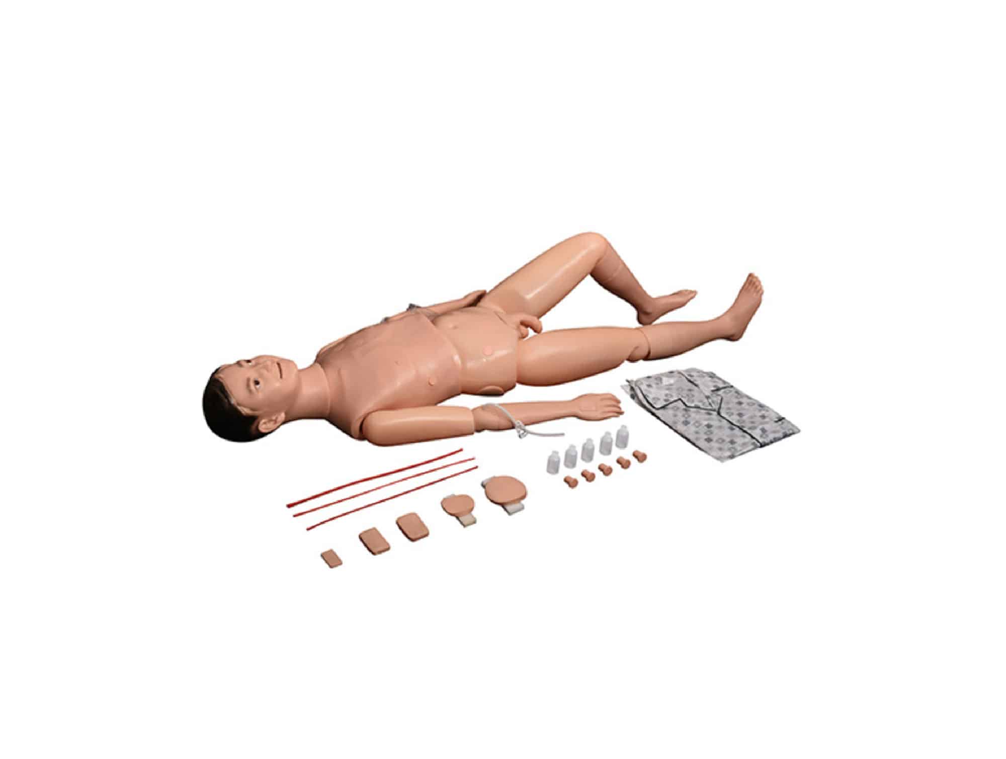 Mannequin multifonctionnel de soins aux patients Locamed