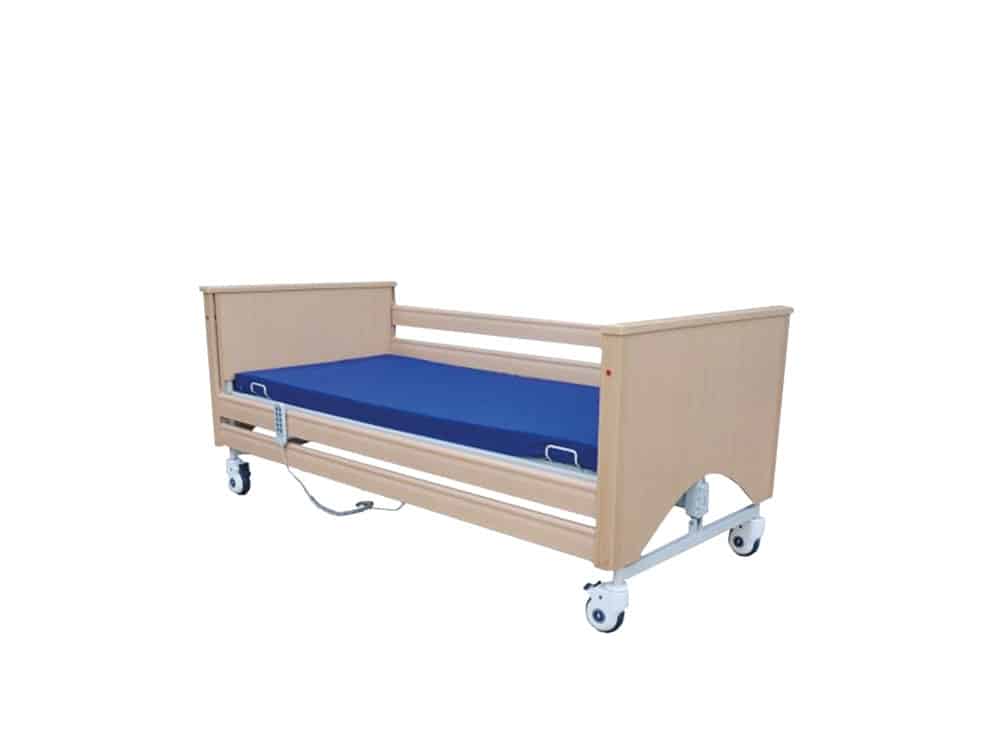 Location Lit électrique avec barrière et potence: 6 positions Locamed