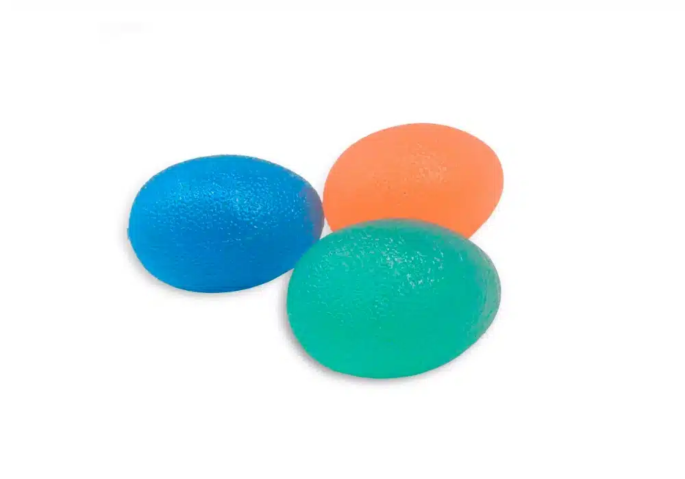 Oval gel hand exercise ball (polyurethane) Locamed