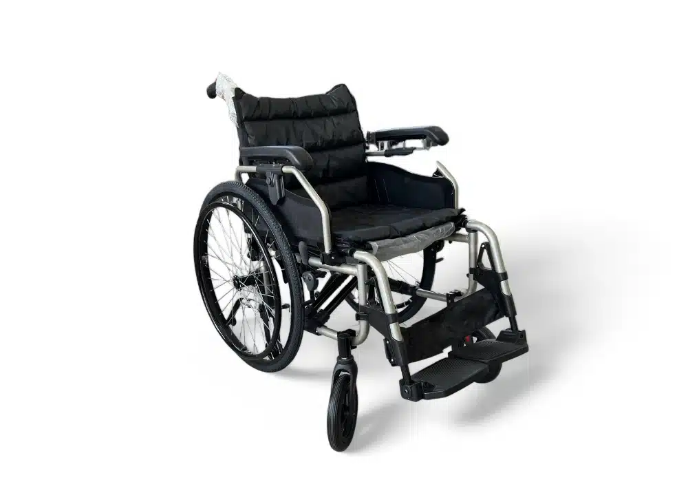 Fauteuil Roulant Aluminium Pliable Locamed