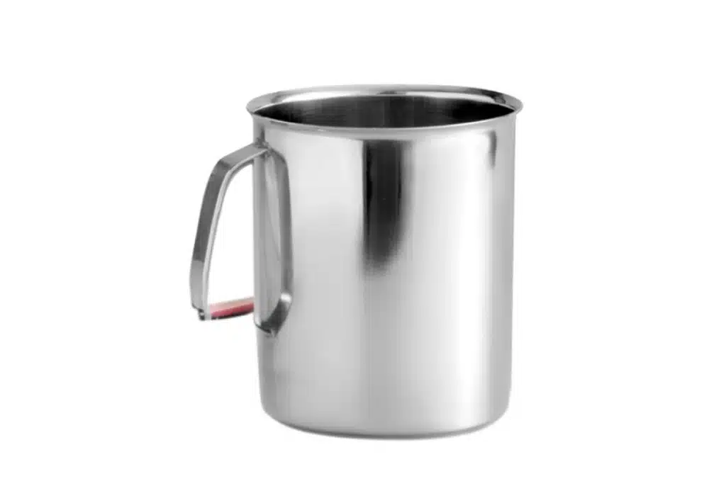 Stainless steel enema canister 2 L Locamed