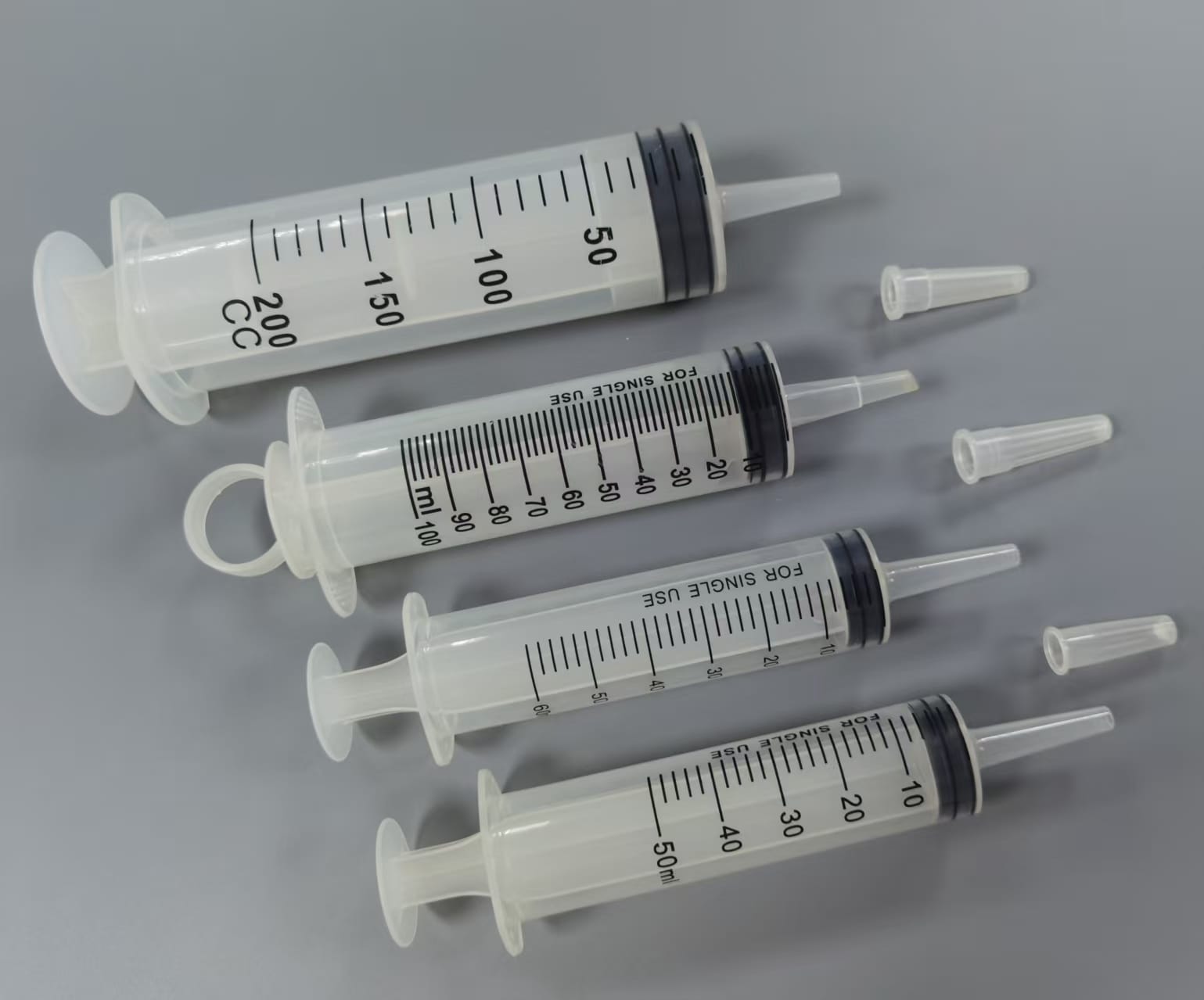 قسطرة Tip محقنة-لاتكس-Free 3-Part محقنة-50ml
