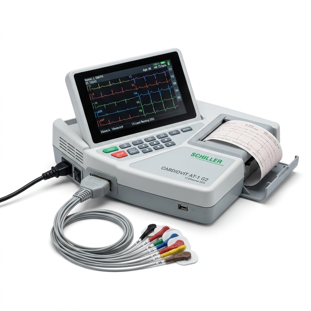 Schiller CARDIOVIT AT-1 G2 - Électrocardiographe 12 Pistes