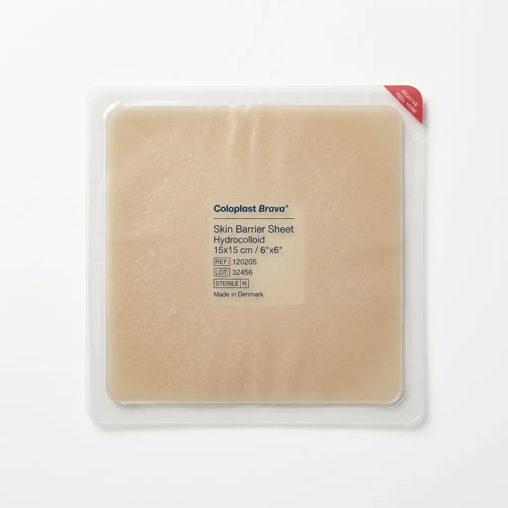 Feuillet Protecteur Cutané Hydrocolloïde Brava 15 x 15 cm Coloplast