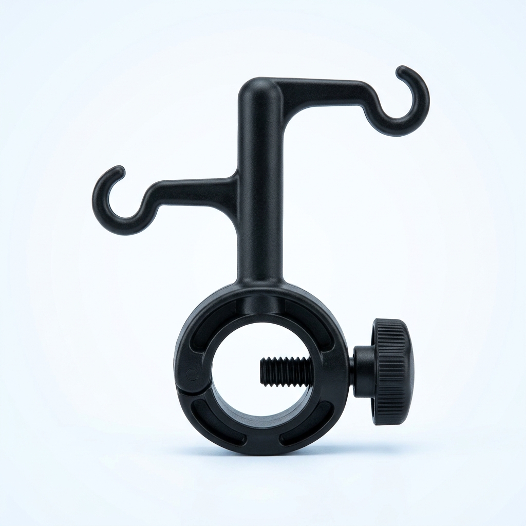Fazzini Double Plastic "F" Hook for IV Support