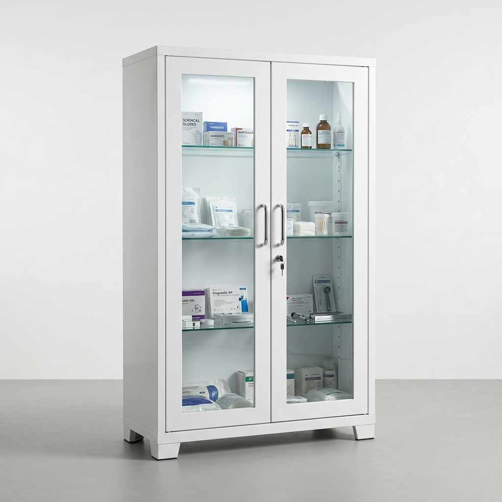 Cabinet MEDICALE - 2 PORTES