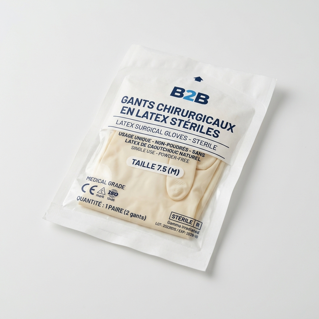 Sterile Latex Surgical Gloves (Multi-Sizes)