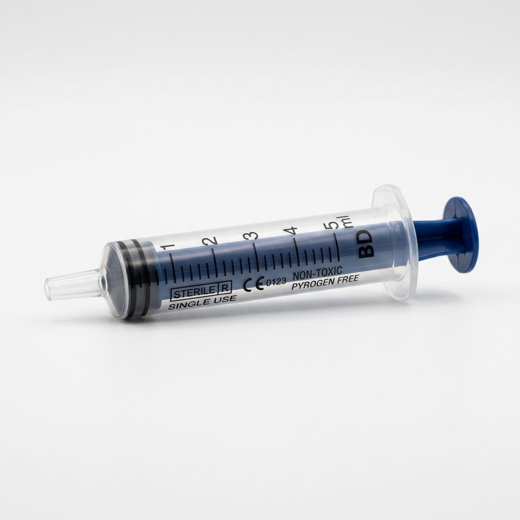 3-Piece Luer Slip Syringe (Multiple Sizes)