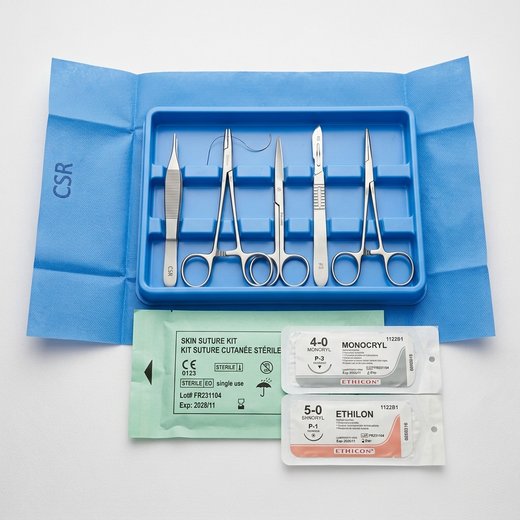 Sterile Skin Suture Kit