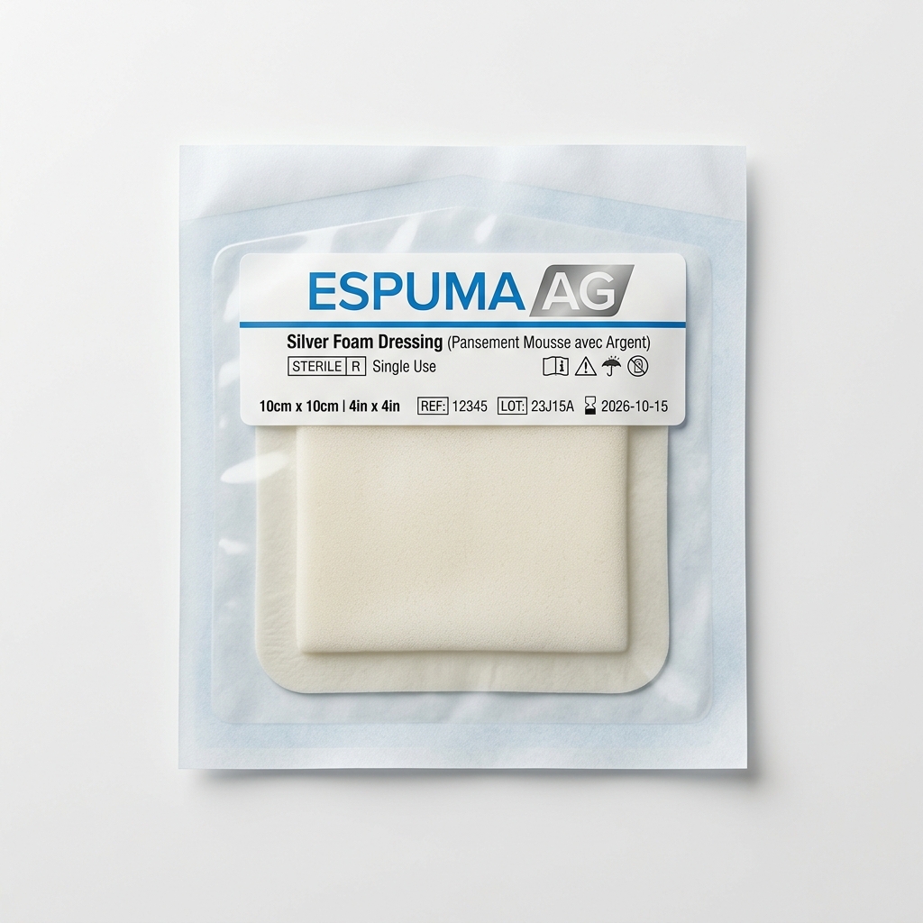 Espuma AG (Silver Foam Dressing)