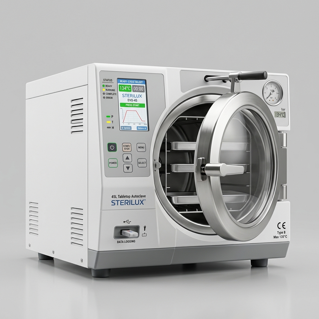 Runyes 45L Tabletop Autoclave with USB Traceability