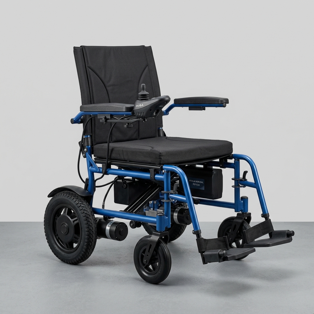 Vitalia Medical FS110-A قابل للطي كهربائي كرسي متحرك