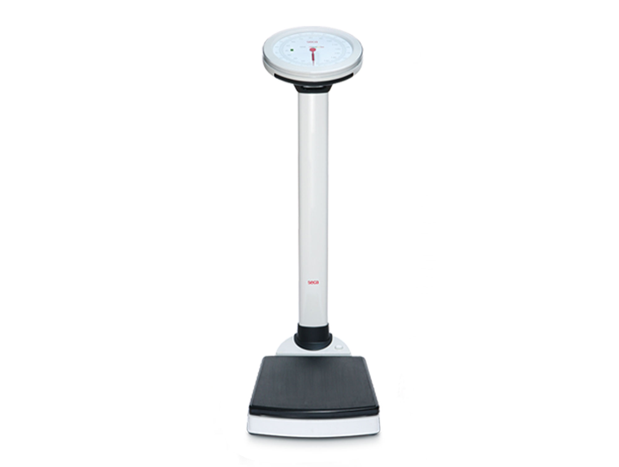 Pèse - personne mécanique à colonne avec toise intégrée, 150 kg, graduation 500 g, Seca (réf. P756)