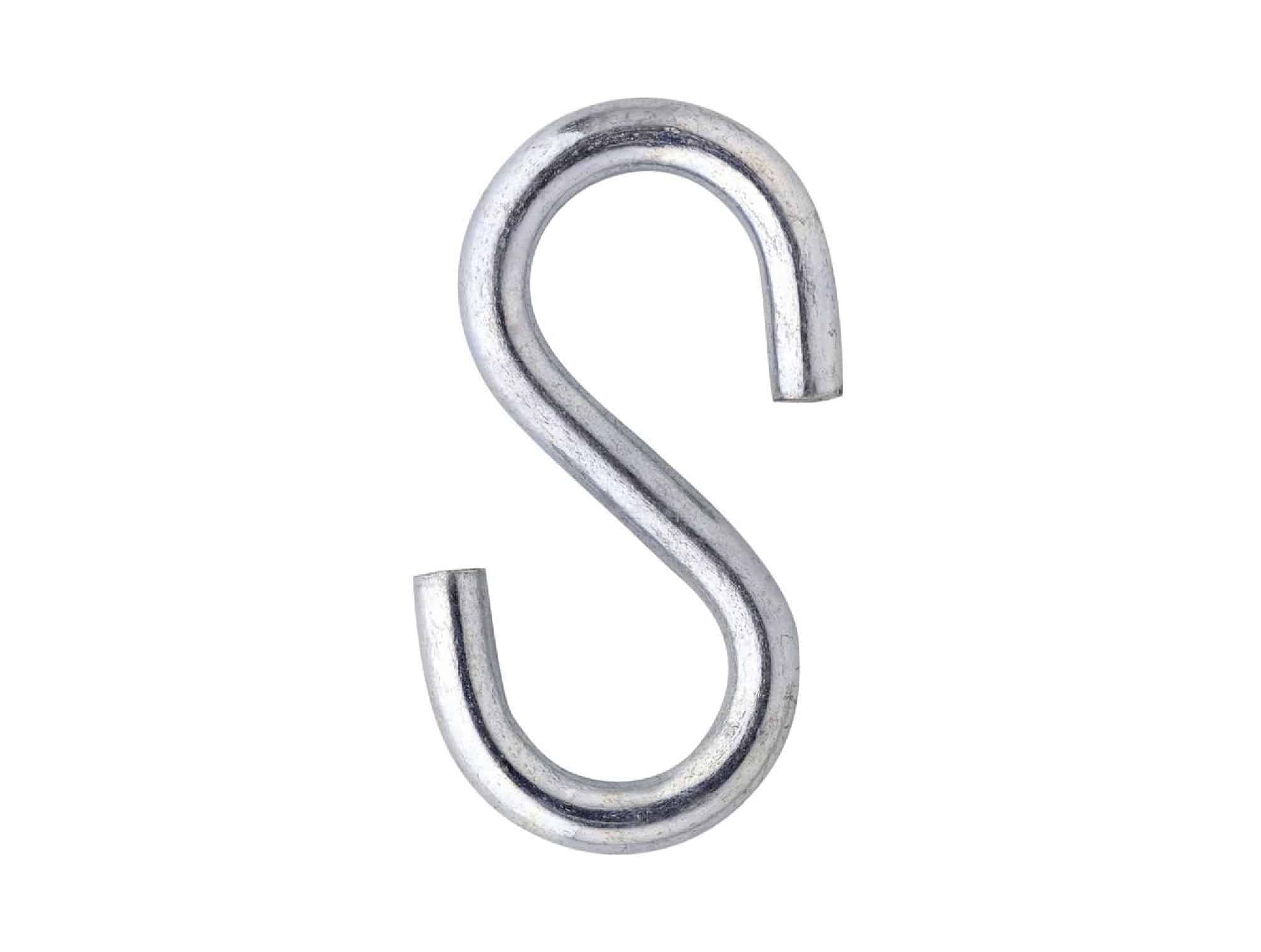 Firn chrome S-hooks GM pack of 10