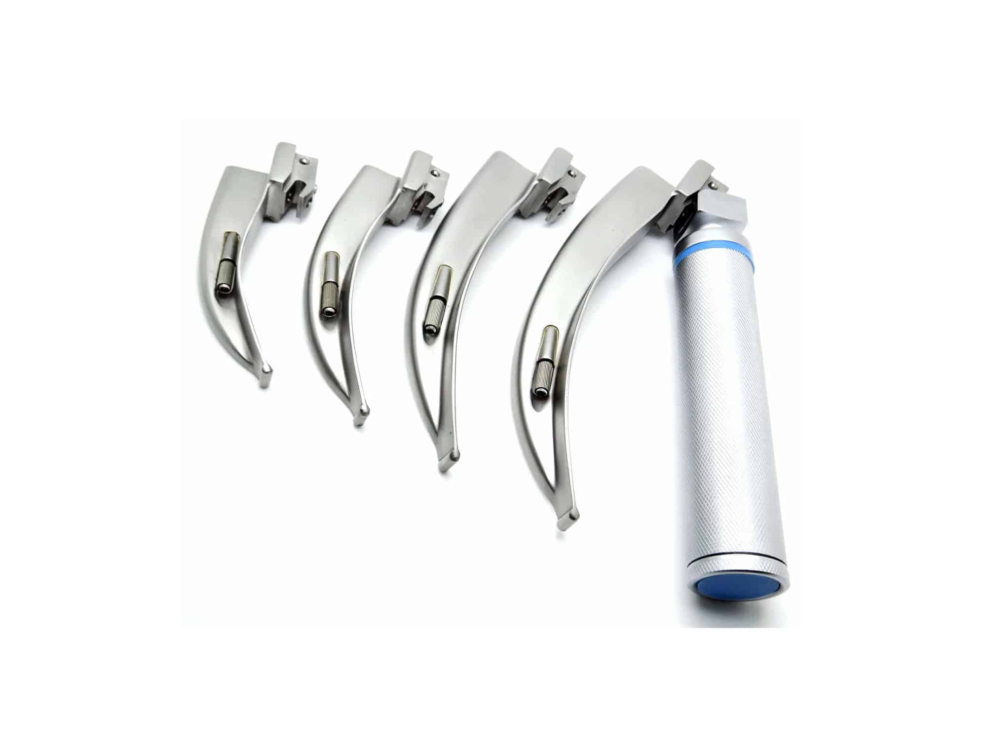 Care&Cure Surgical 4-Blade Laryngoscope Set
