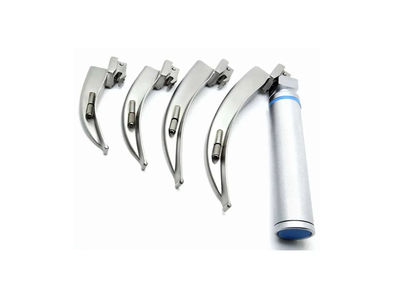 Care&Cure Surgical 4-Blade Laryngoscope Set