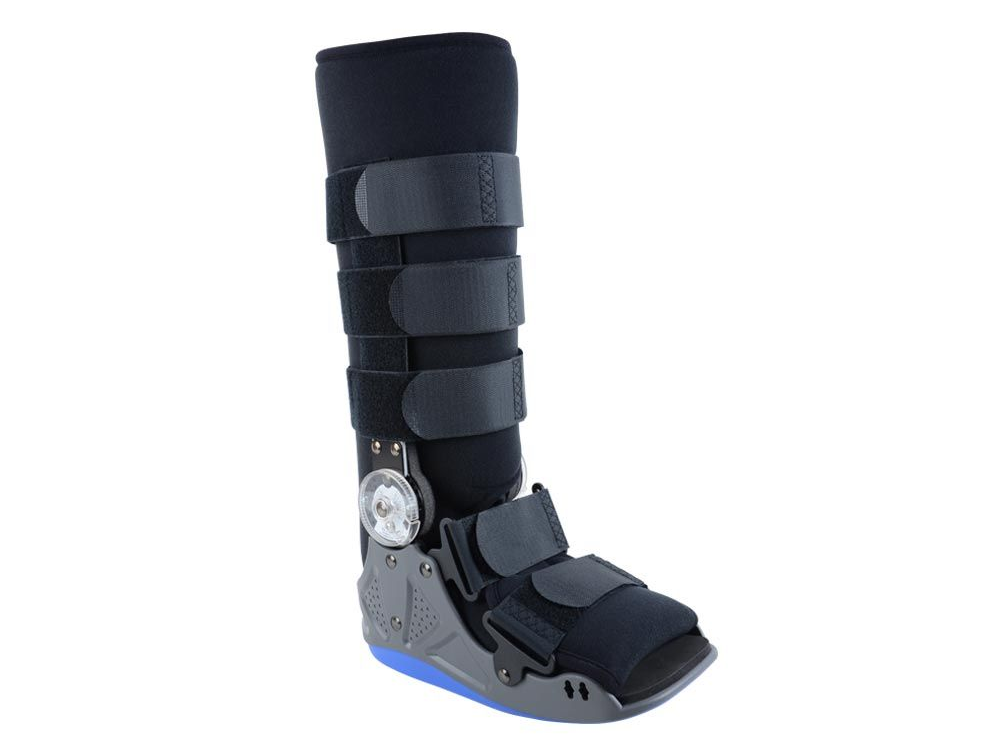 Articulated ankle-foot walking boot Thuasne LigaStep ROM Walker Long(bilateral)