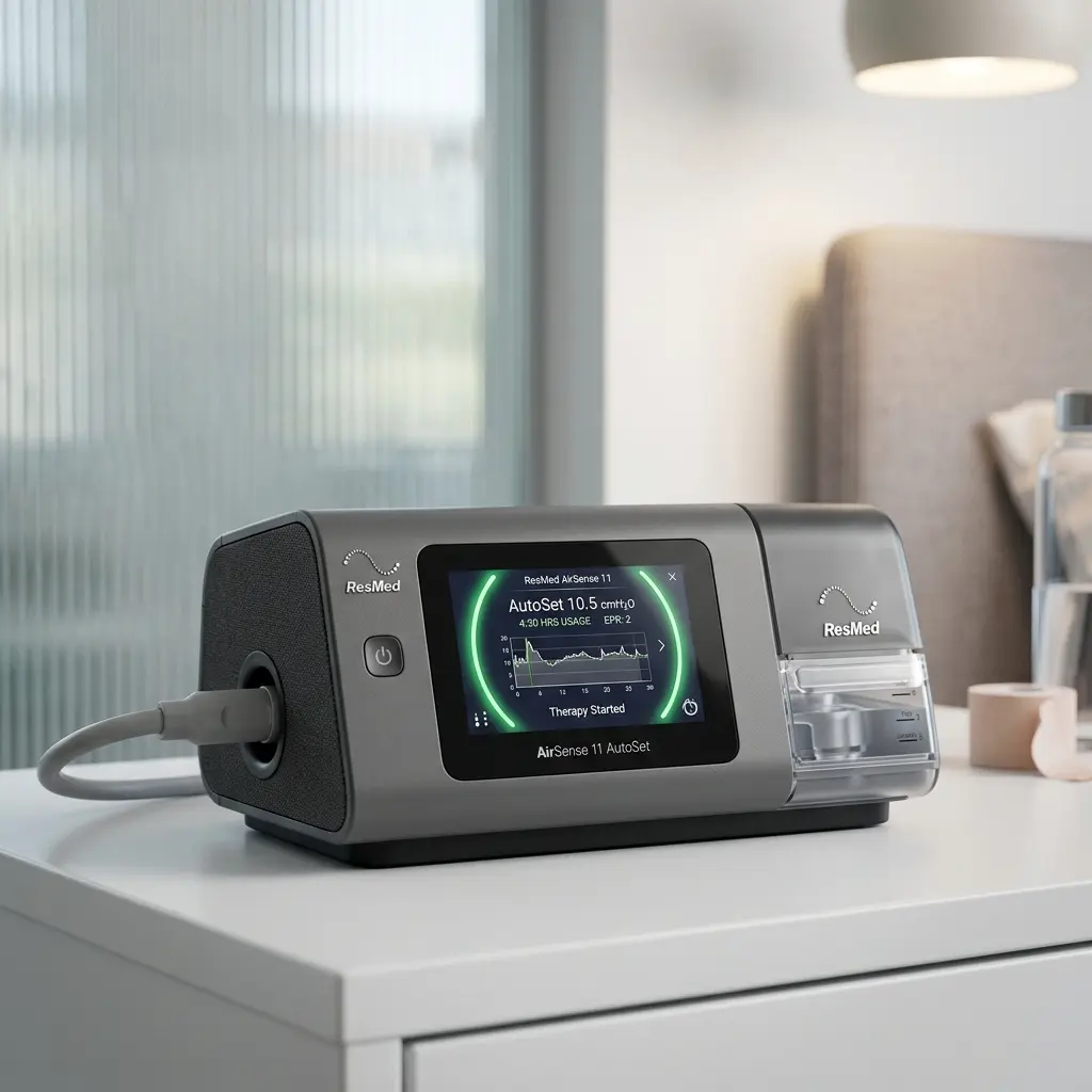 ريس ميد AirSense 11 جهاز ضغط مجرى الهواء الإيجابي التلقائي