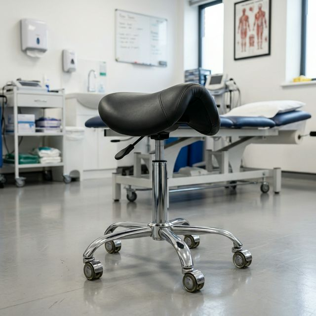 Ergonomic Medical Rolling Stool
