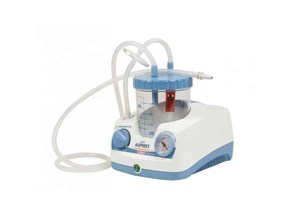 Aspirateur trachéal Aspiret Cami (15 L/min, vide max 0,75 bar)