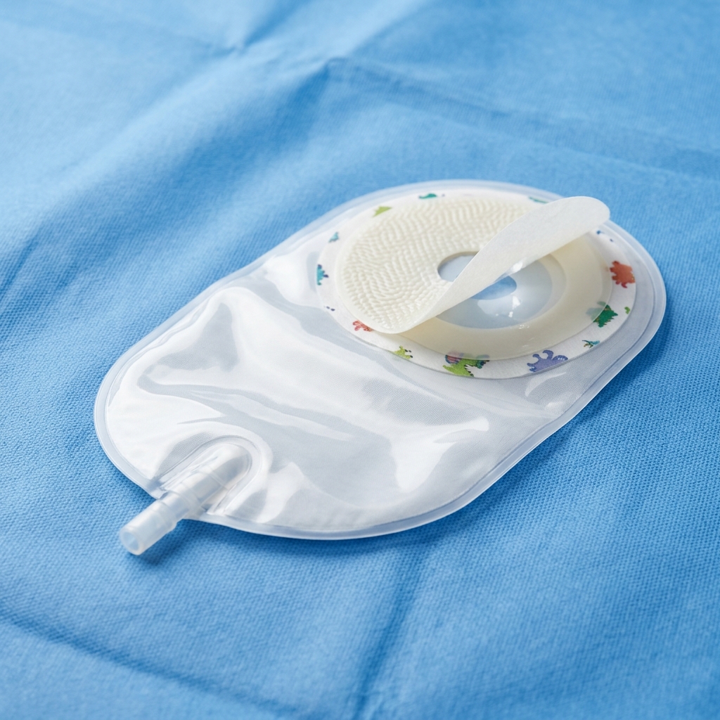 Coloplast One-قطعة Pediatric Urostomy Pouch Alterna Transp