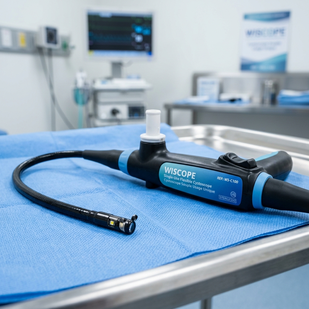 Cystoscope Souple Usage Unique Flexible Wiscope