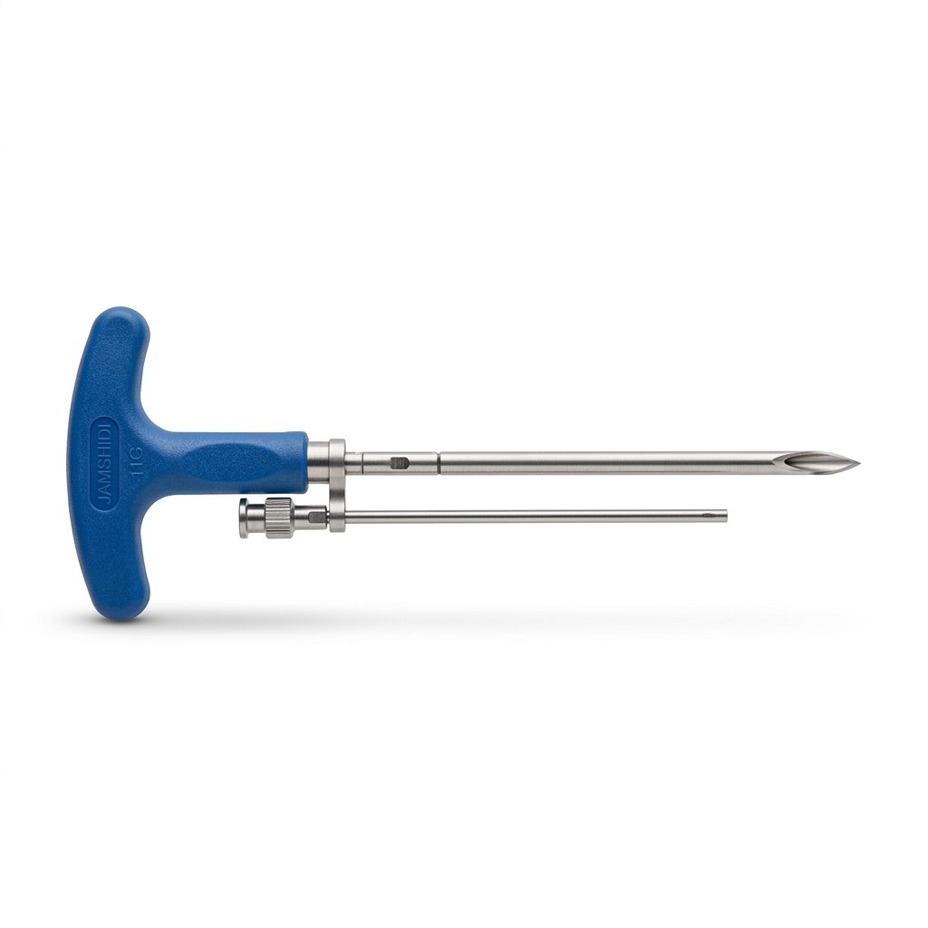 Dispositif de Biopsie Tissus Mous Tru-Cut AIGUILLE D'ASPIRATION DE MOELLE OSSEUSE (MYELOGRAMME SELECTIVE) 15 G /47 Cm - Zamar Care