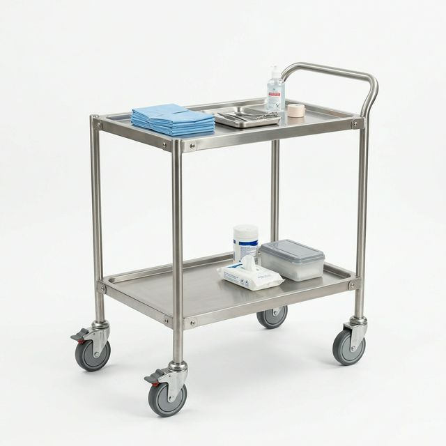فولاذ مقاوم للصدأ Medical Cart