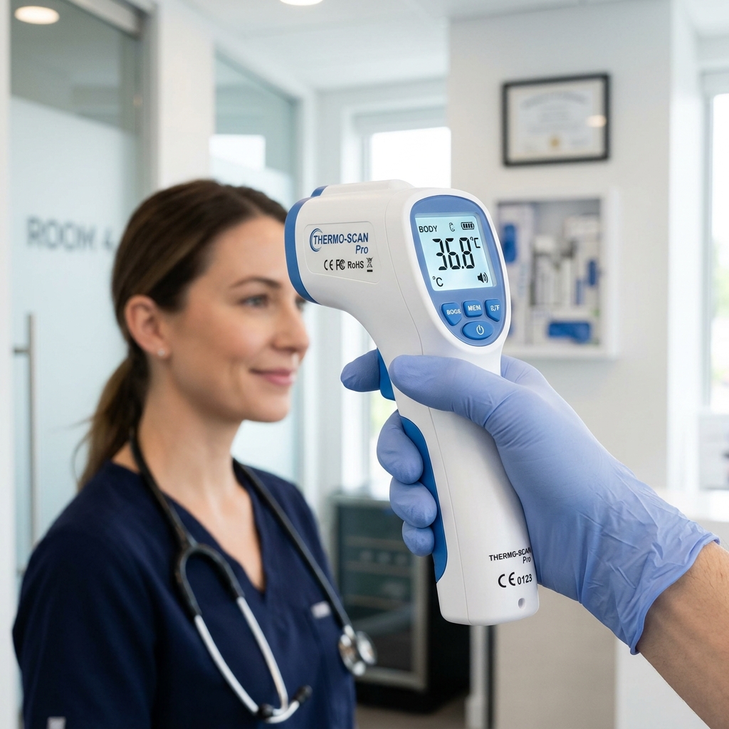 Thermomètre Infrarouge Frontal Sans Contact